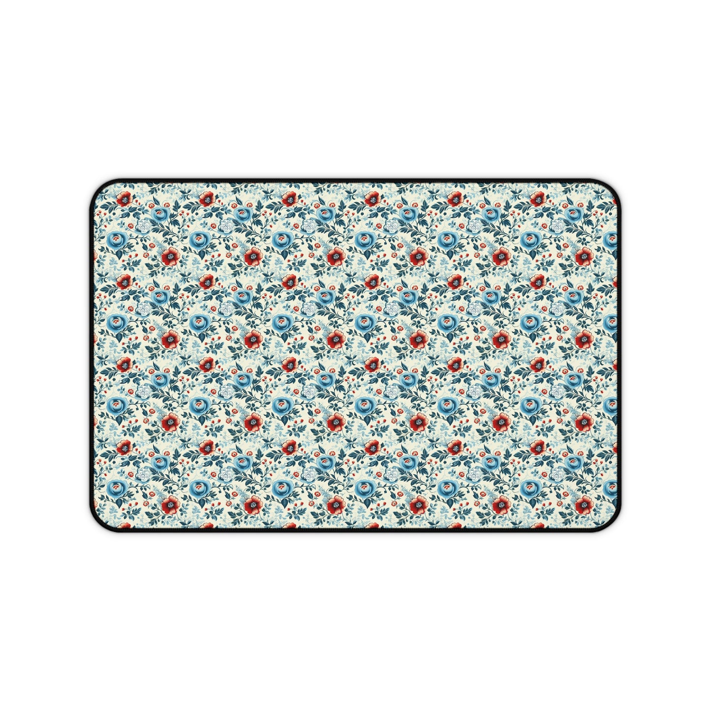 Beautiful Flowers Floral Pattern Desk Mat