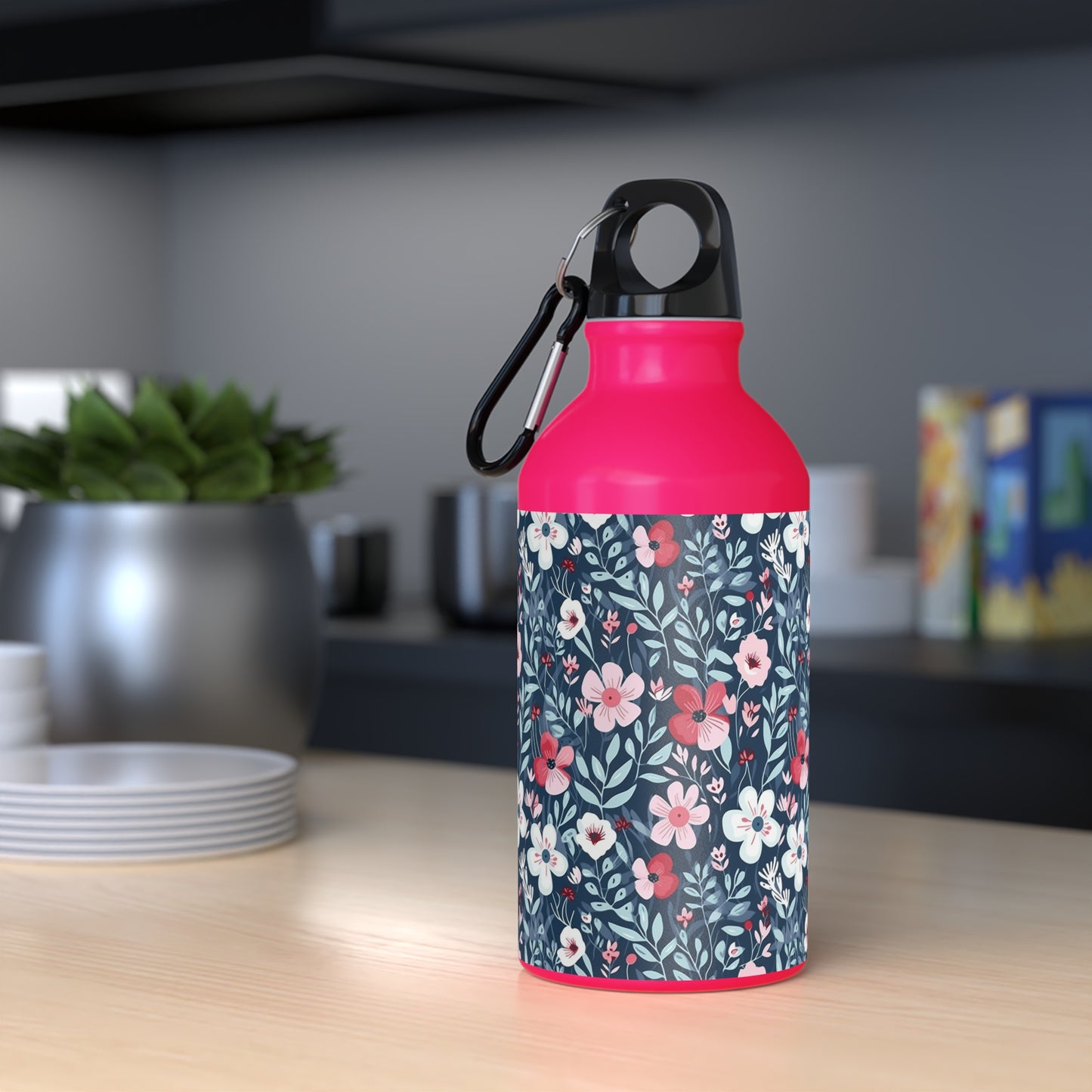 Fresh Floral Pattern Style Sport Bottle (13,5oz / 400ml)