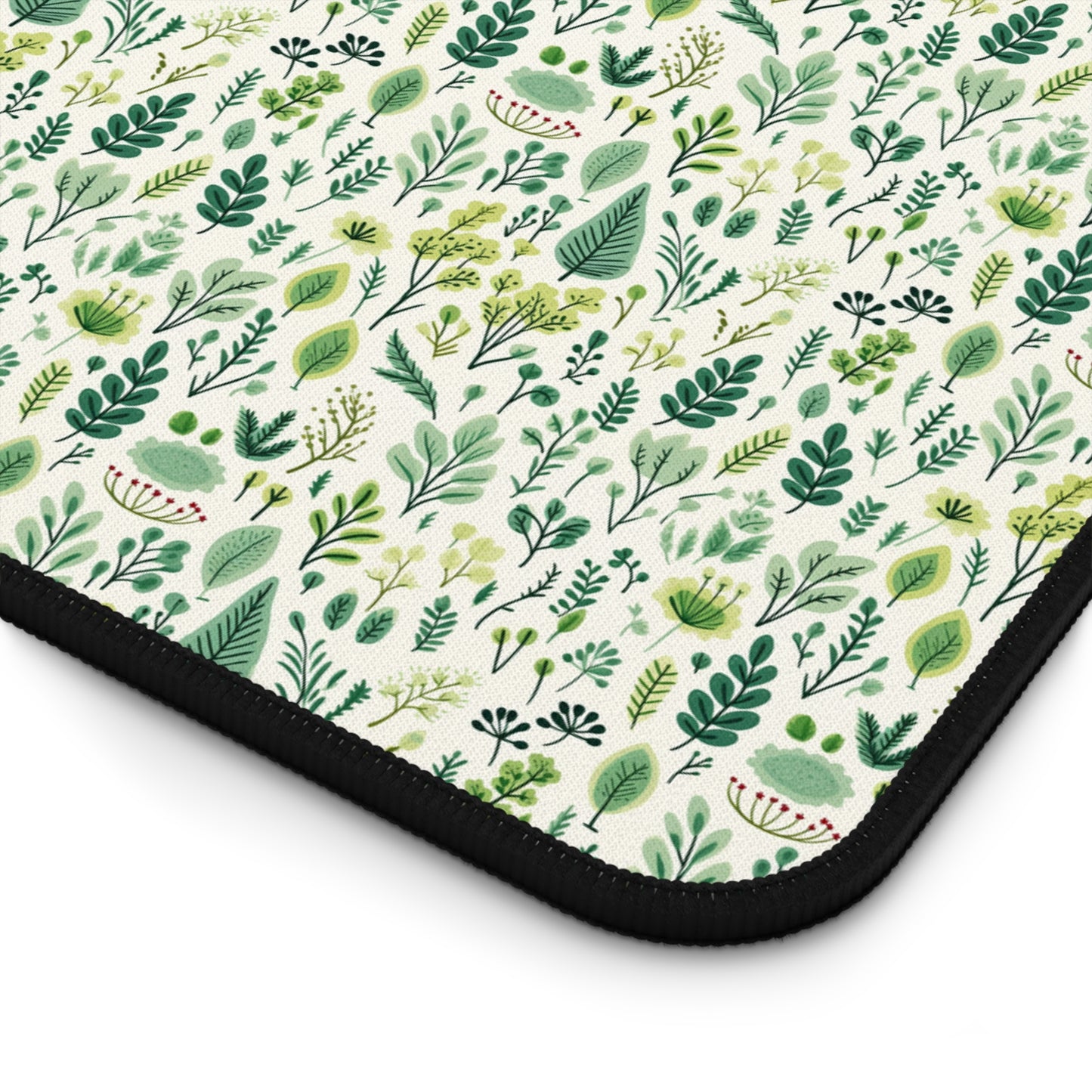 Natural Floral Pattern Desk Mat