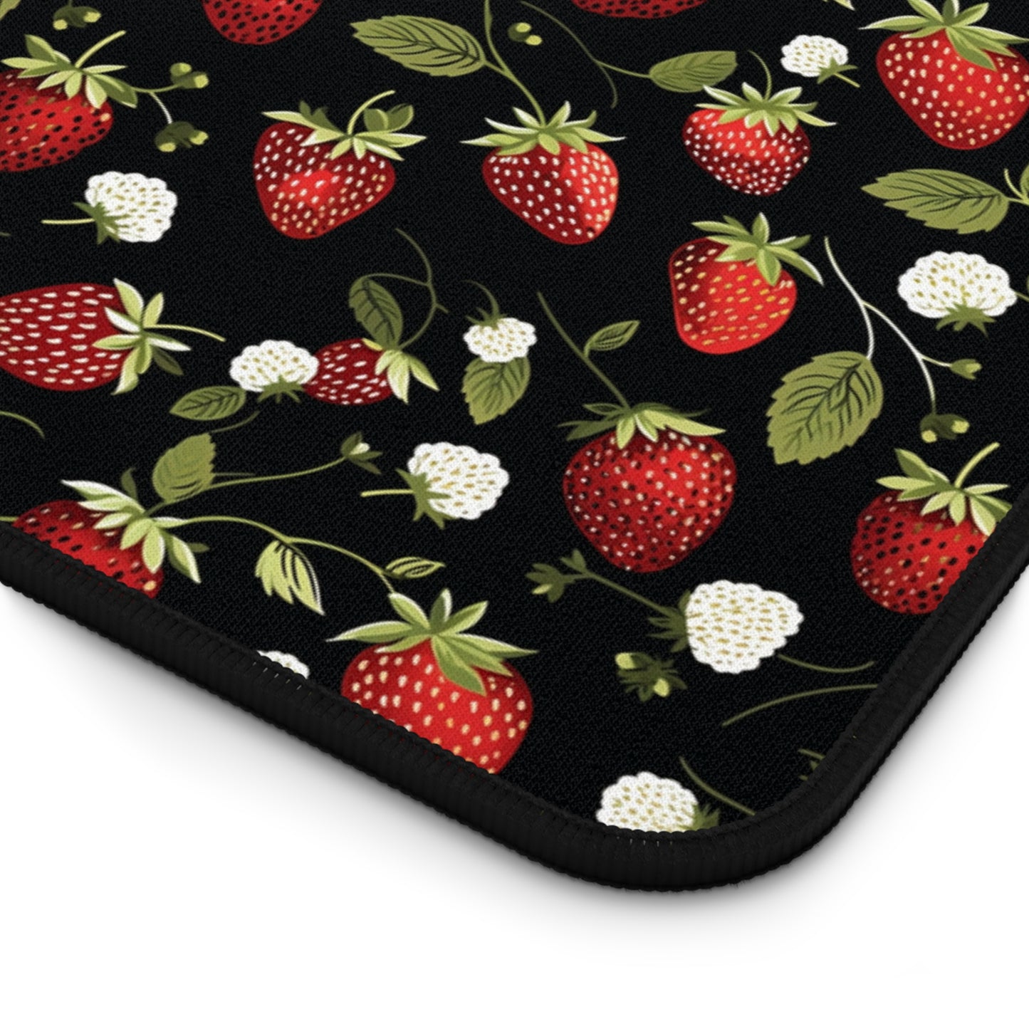 Yummy Strawberry Pattern Desk Mat