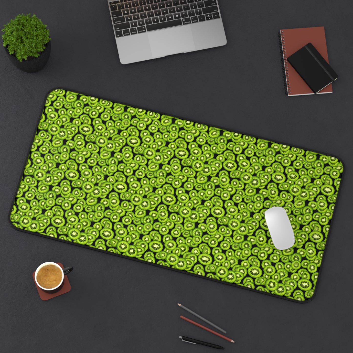 Refreshing Kiwi Pattern Desk Mat