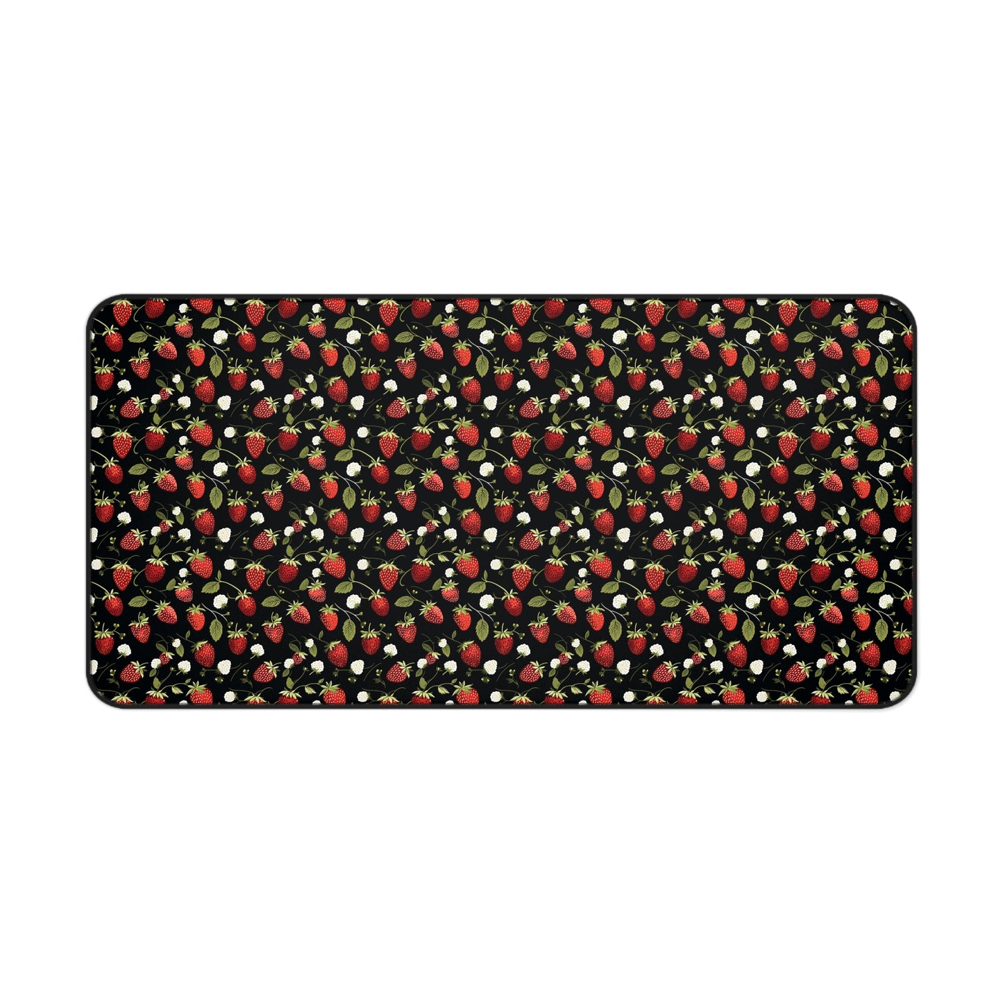 Yummy Strawberry Pattern Desk Mat