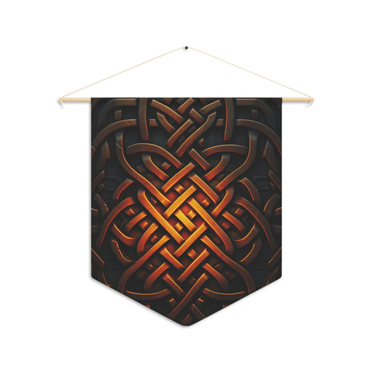 Celtic Knot Style Banner / Pennant