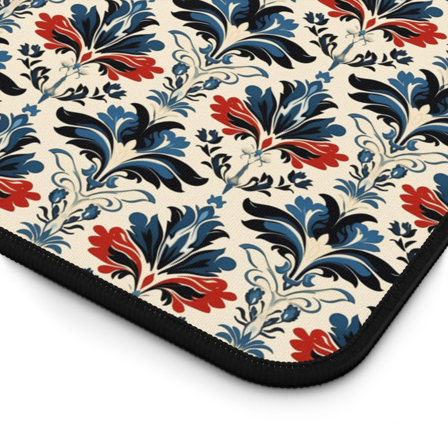 Majestic Floral Pattern Desk Mat