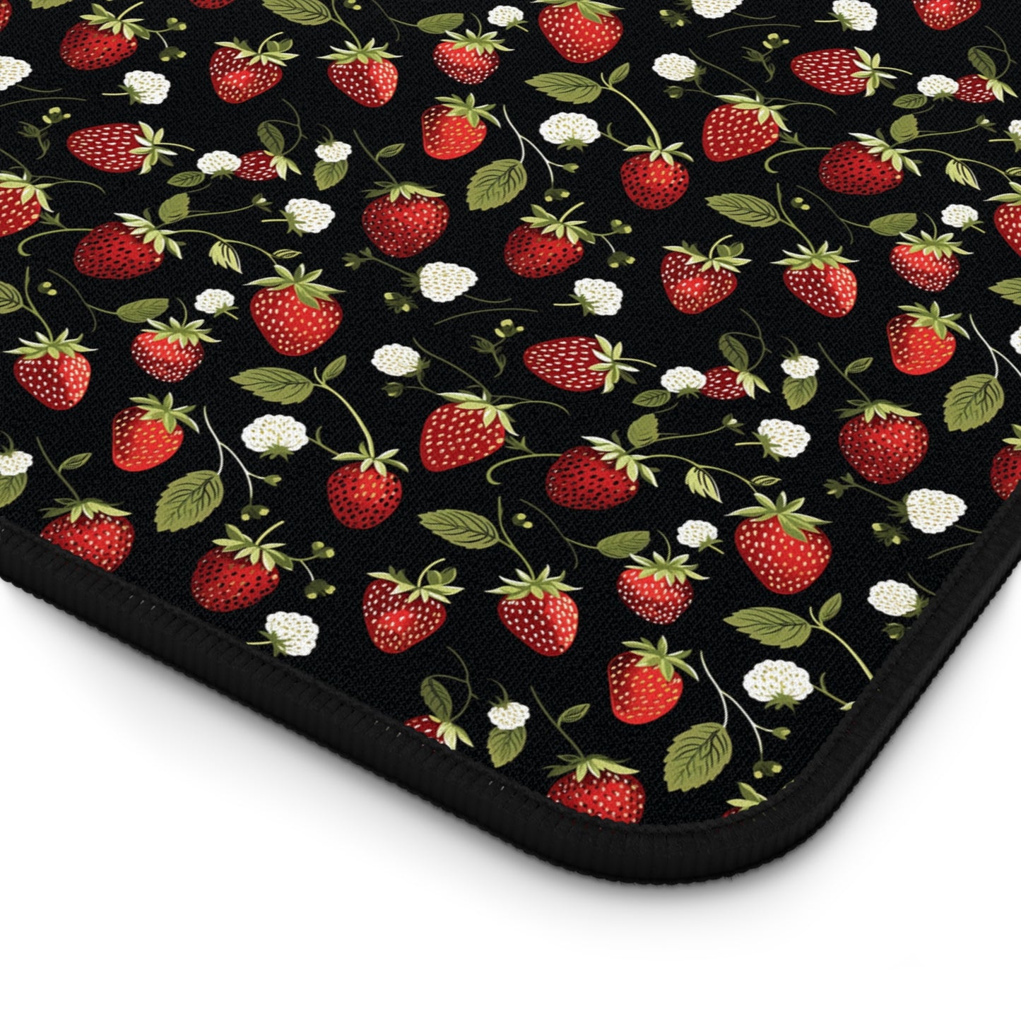 Yummy Strawberry Pattern Desk Mat