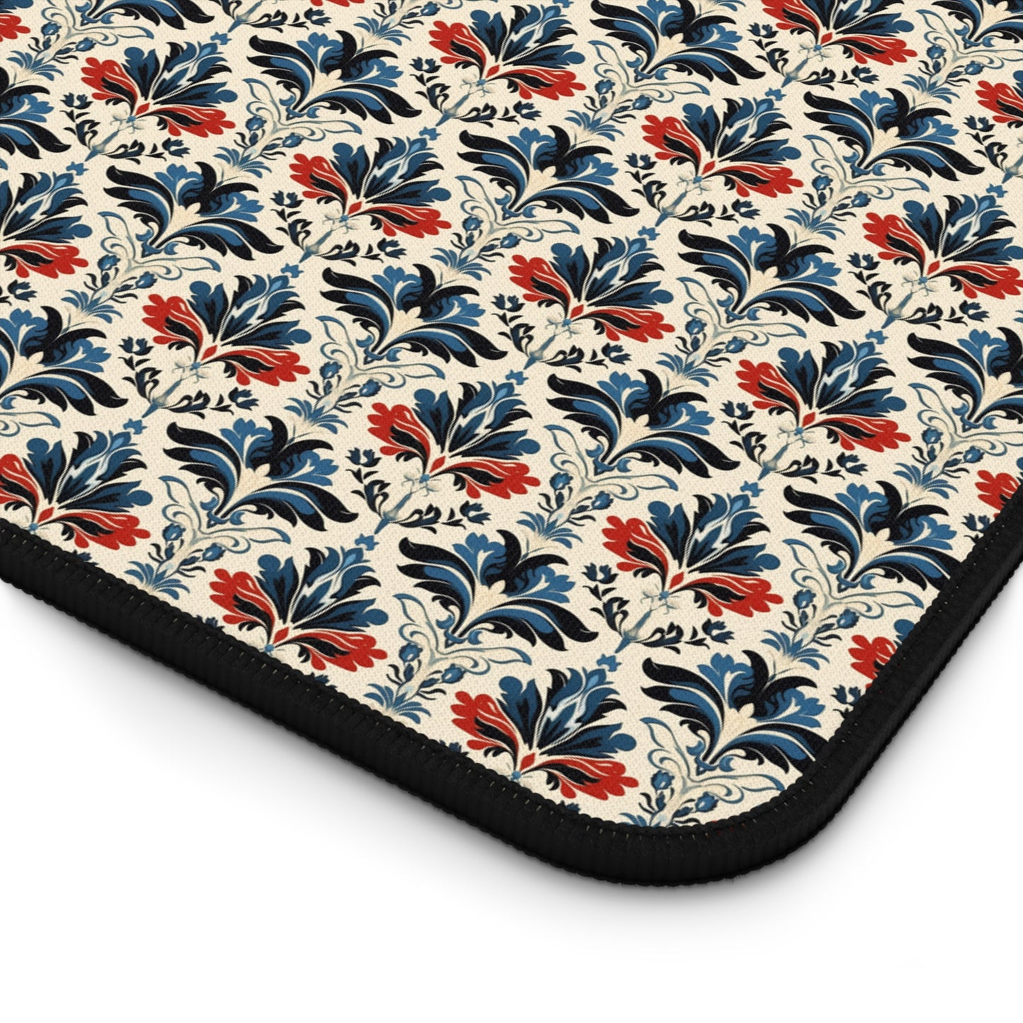 Majestic Floral Pattern Desk Mat