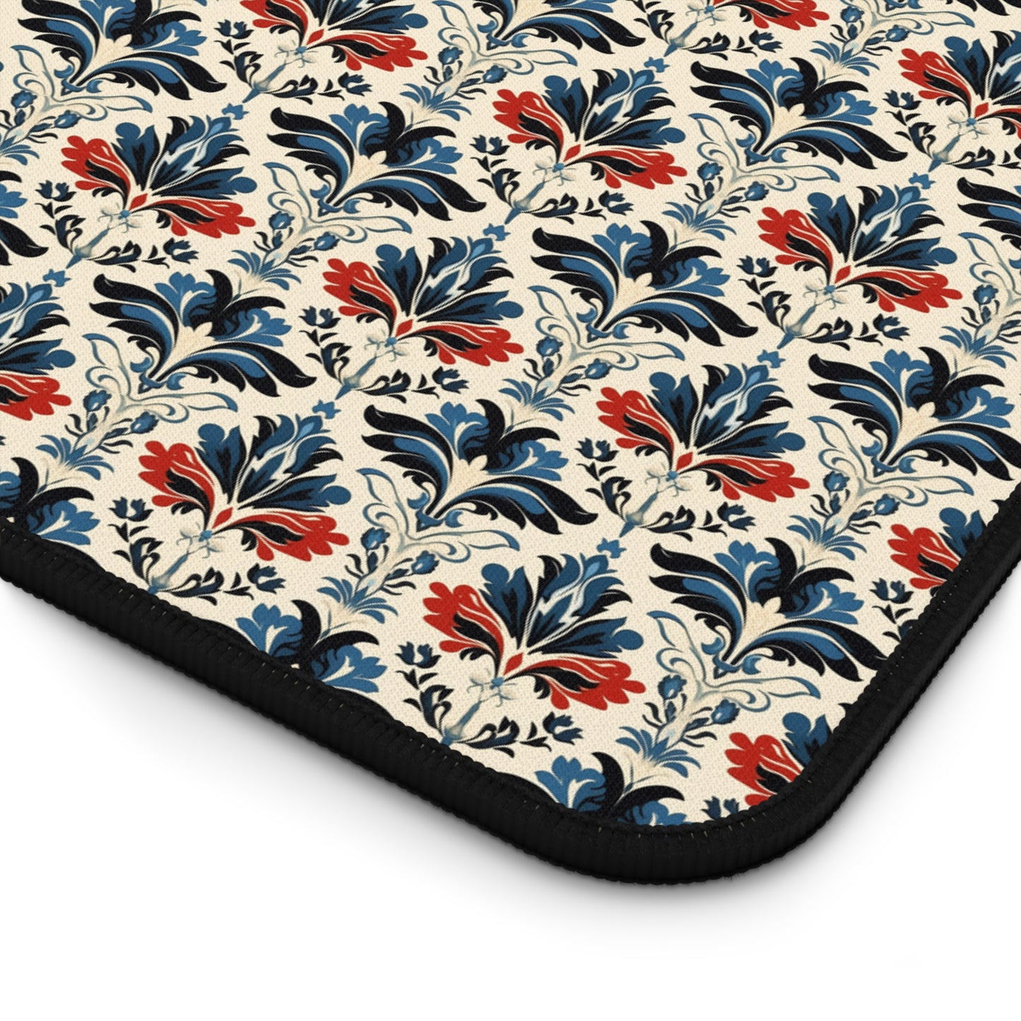 Majestic Floral Pattern Desk Mat