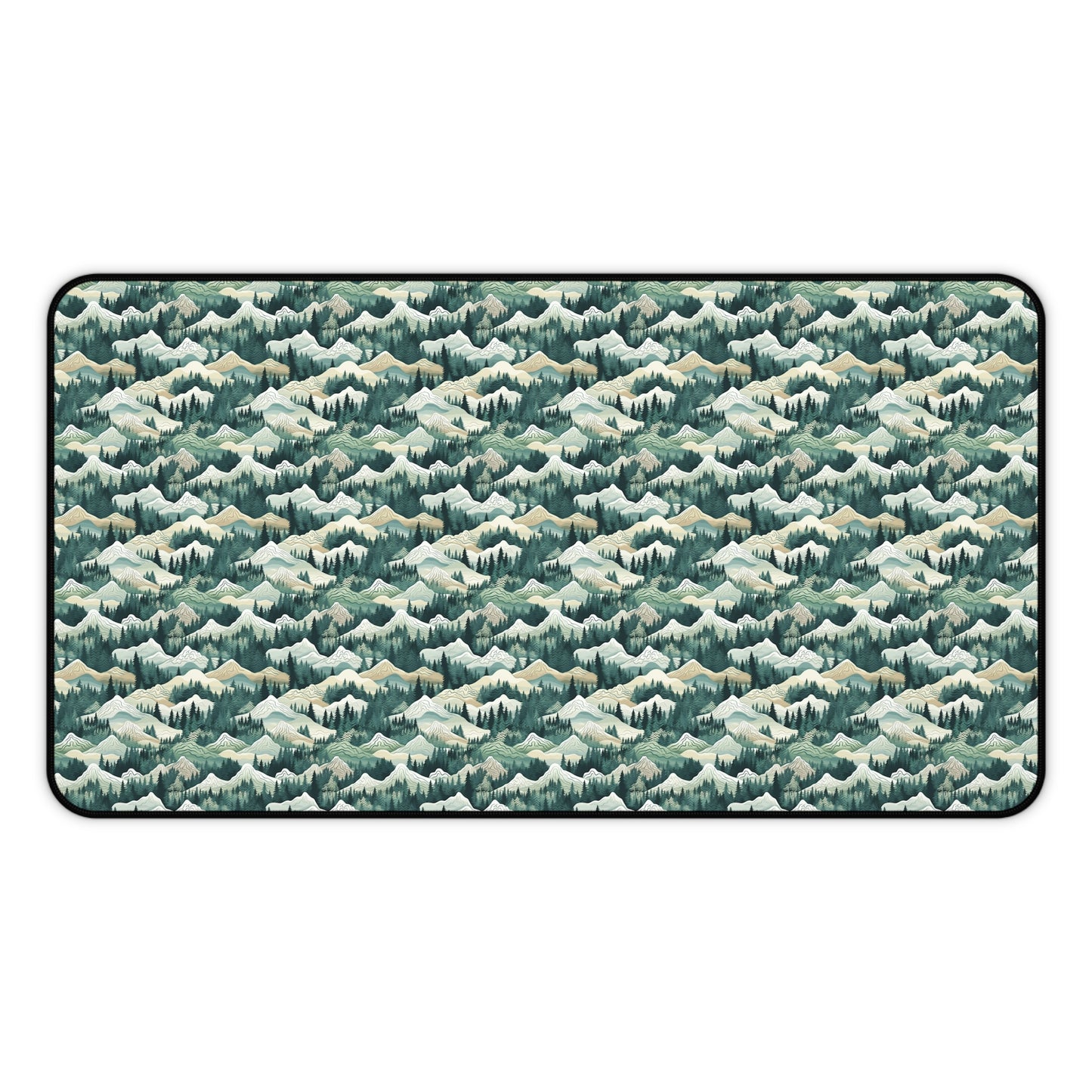 Mountain View Pattern Desk Mat