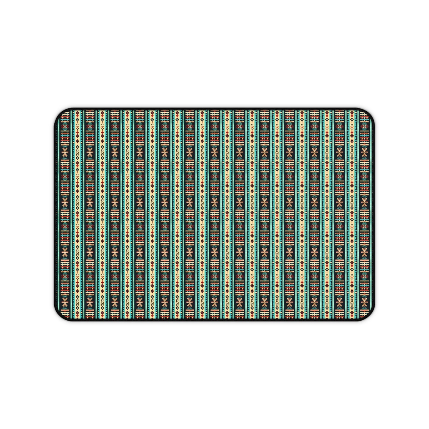 Colorful Tribal Pattern Desk Mat