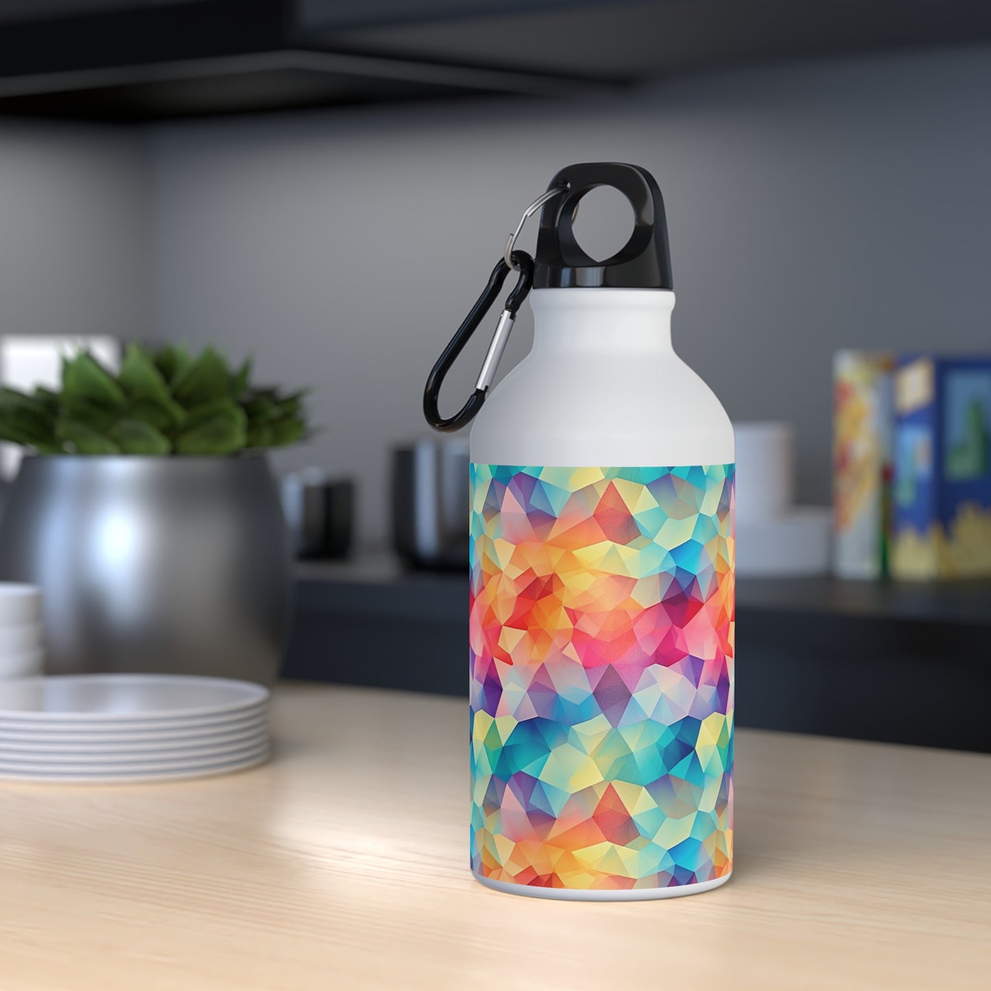 Colorful Polygon Pattern Style Sport Bottle (13,5oz / 400ml)