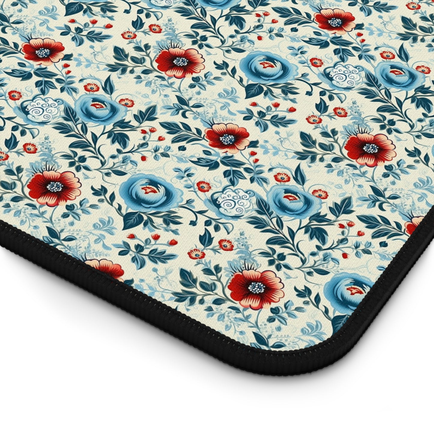 Beautiful Flowers Floral Pattern Desk Mat