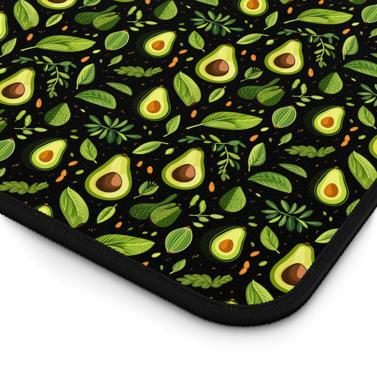 Relaxing Avocado Pattern Desk Mat