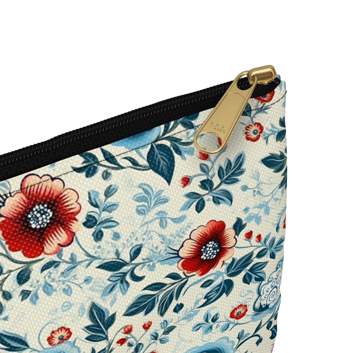 Wonderful Floral Wedding Style Pattern Accessory Pouch