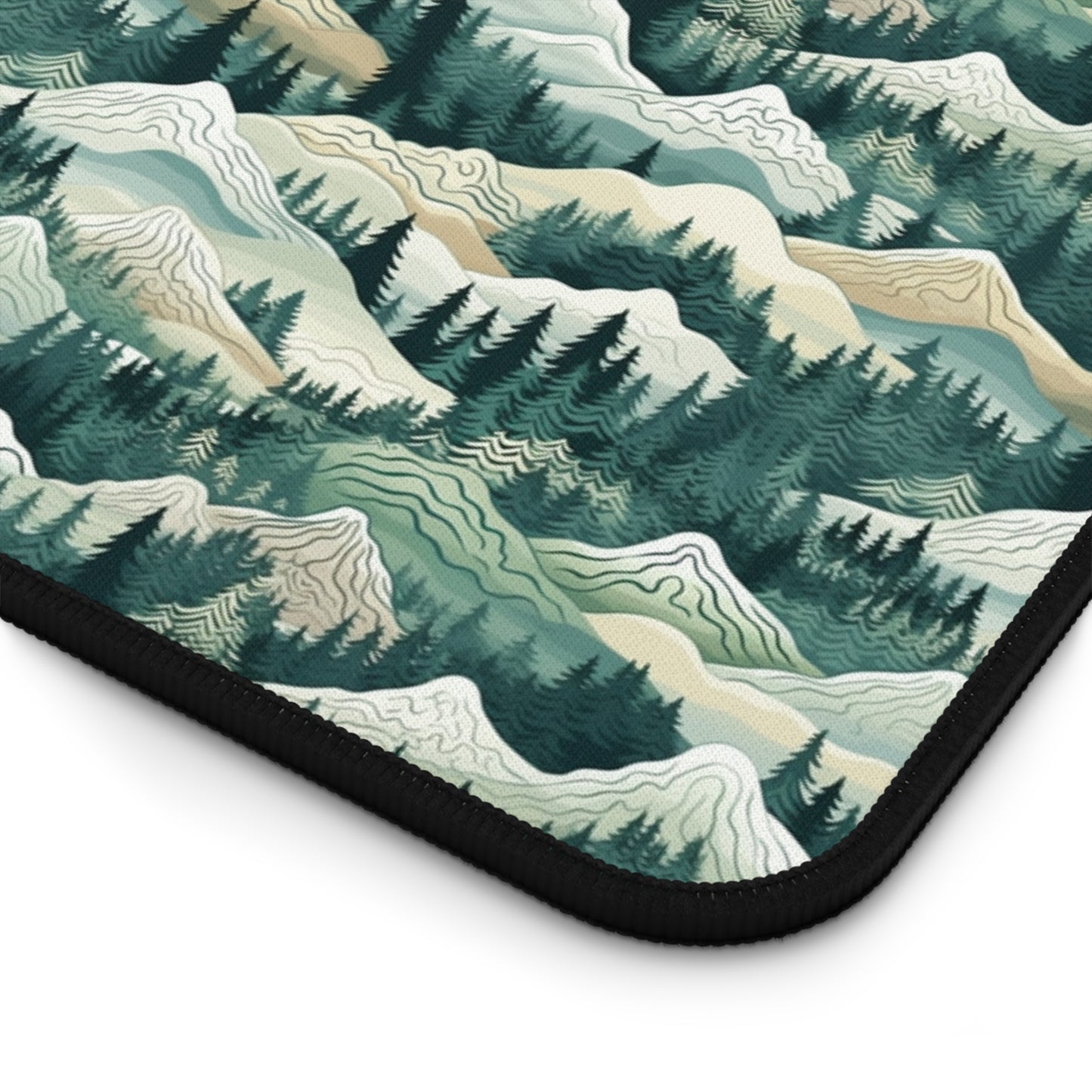 Mountain View Pattern Desk Mat