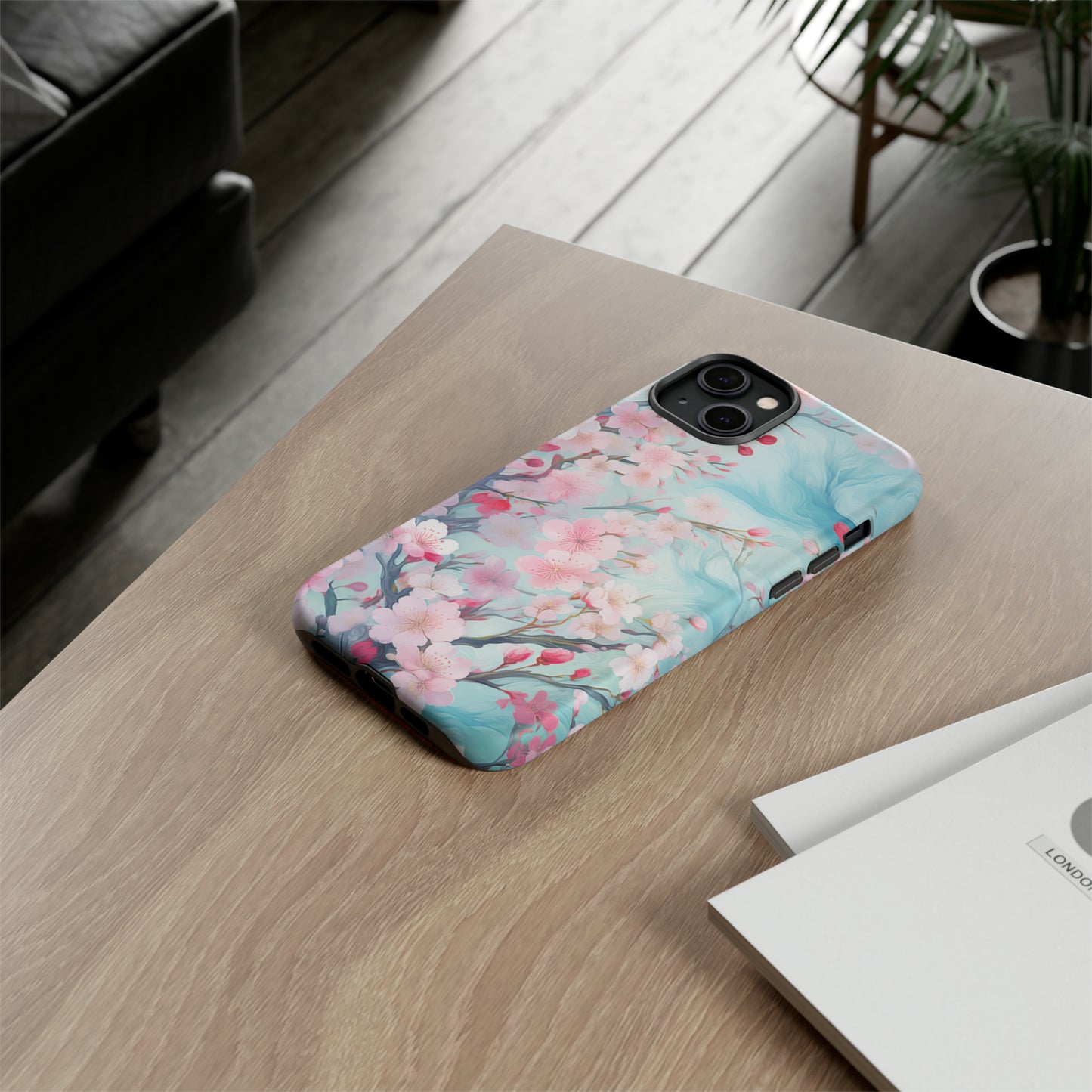 Blooming Spring Floral Style Phone Case / Beautiful Color Case - Tough Cases for iPhone 15, iPhone 14 and iPhone 13