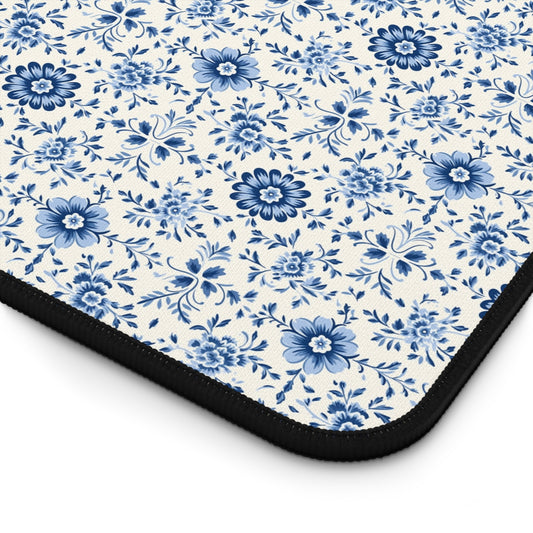 Royal Cottage Core Pattern Desk Mat