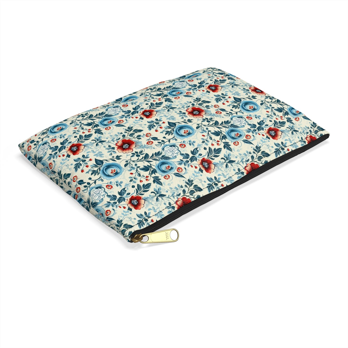 Wonderful Floral Wedding Style Pattern Accessory Pouch