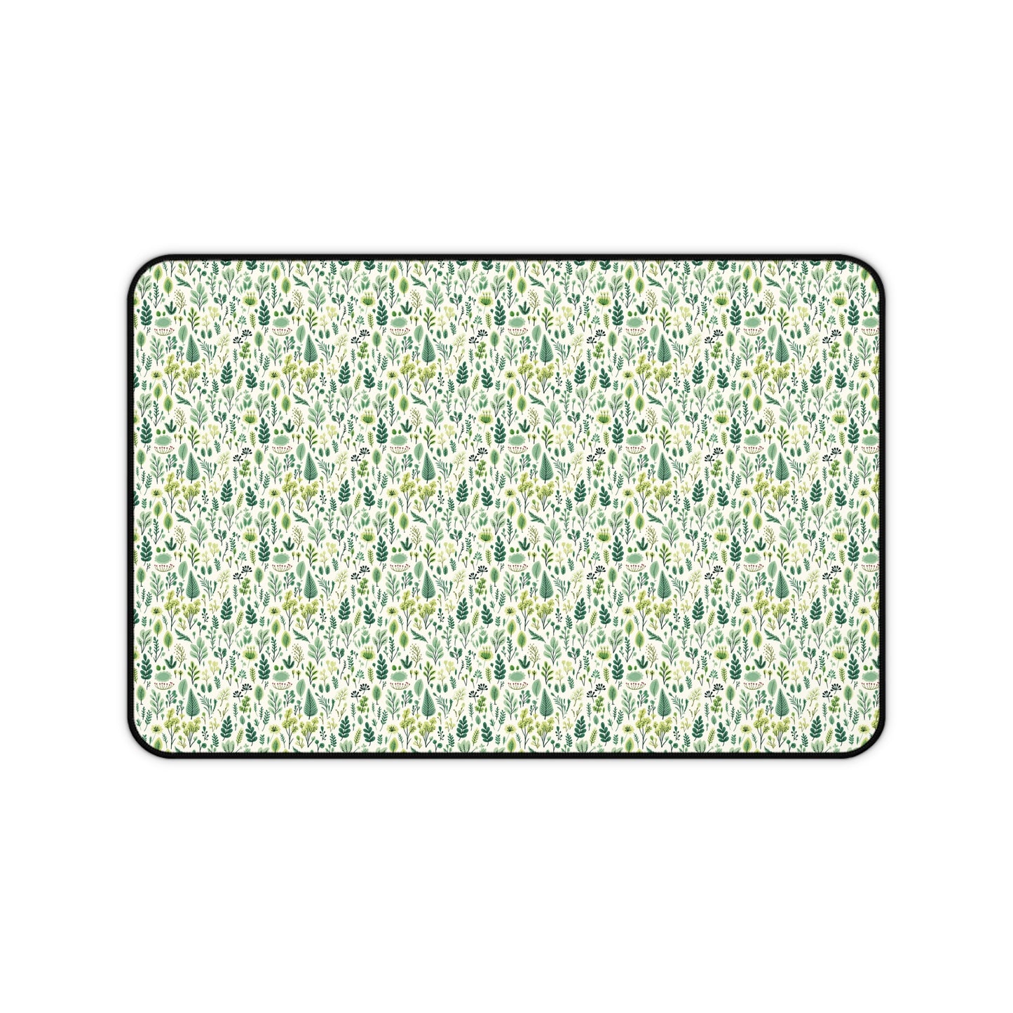 Natural Floral Pattern Desk Mat