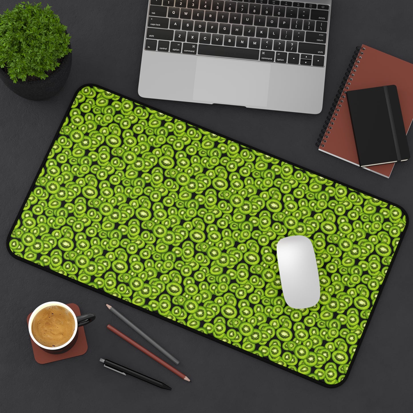 Refreshing Kiwi Pattern Desk Mat