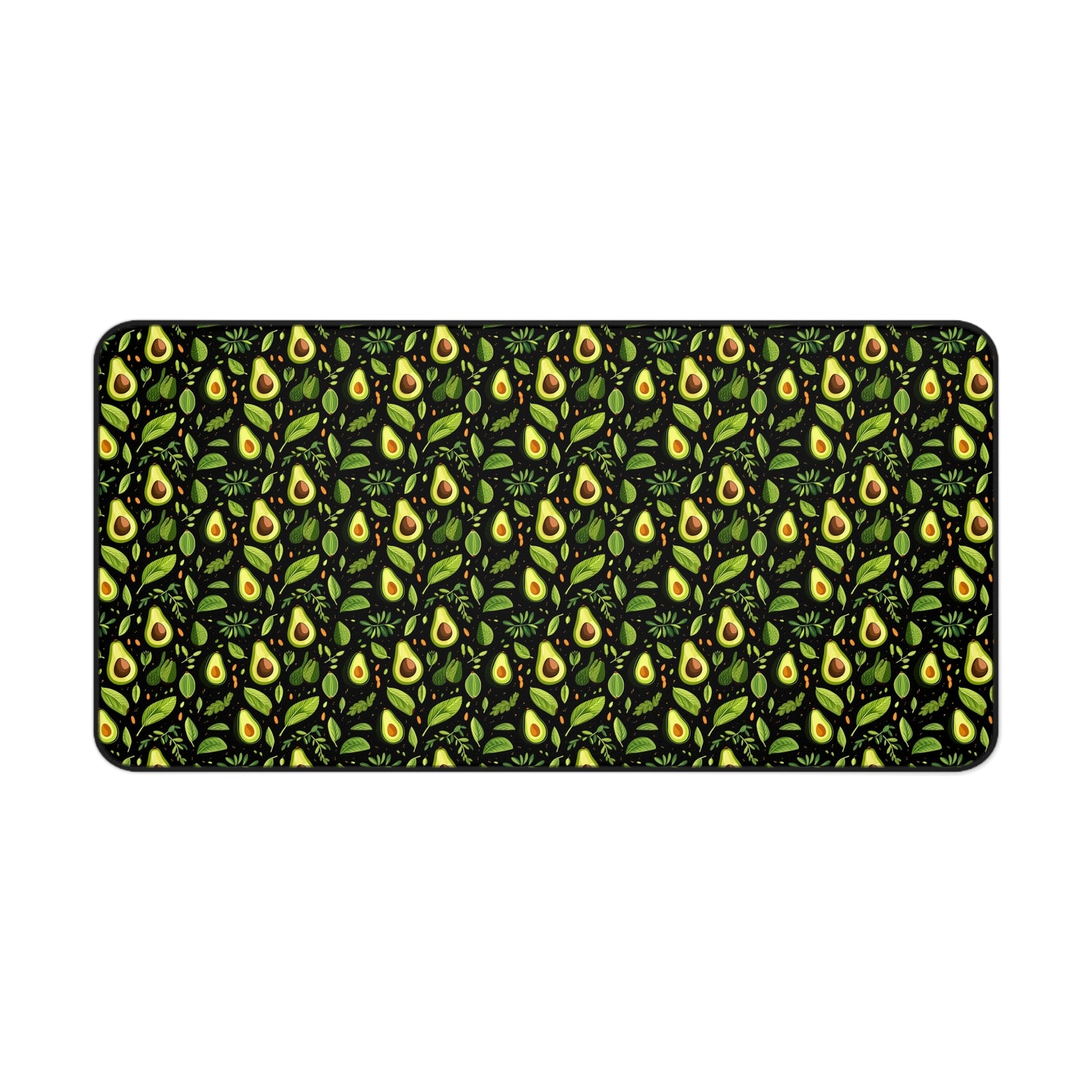 Relaxing Avocado Pattern Desk Mat