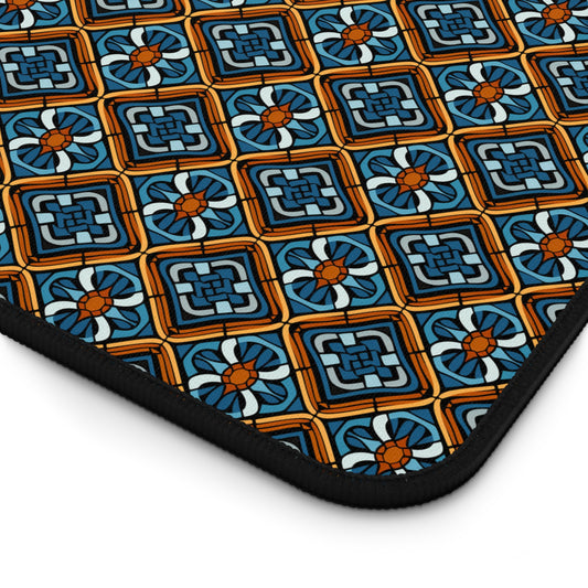 Colorful Mosaic Pattern Desk Mat