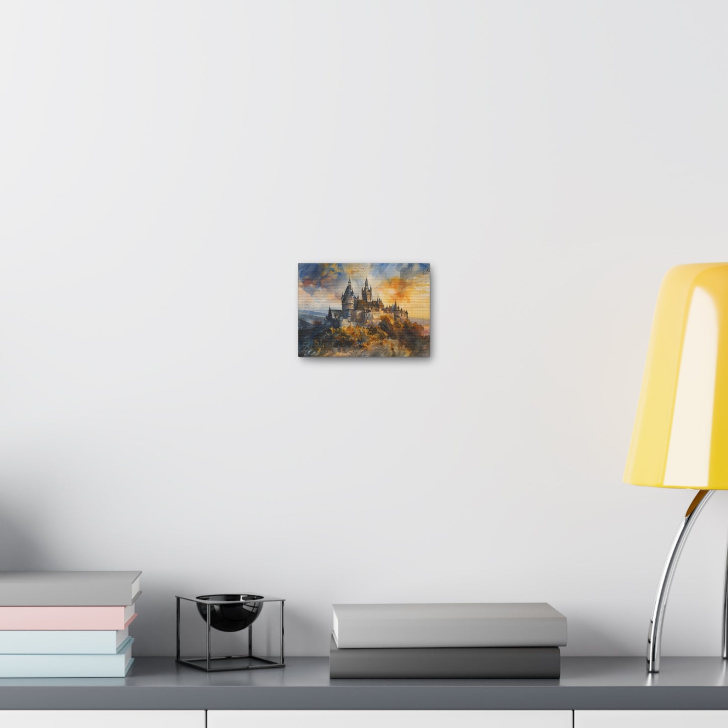 Castle Morning Canvas Gallery Mini Wraps