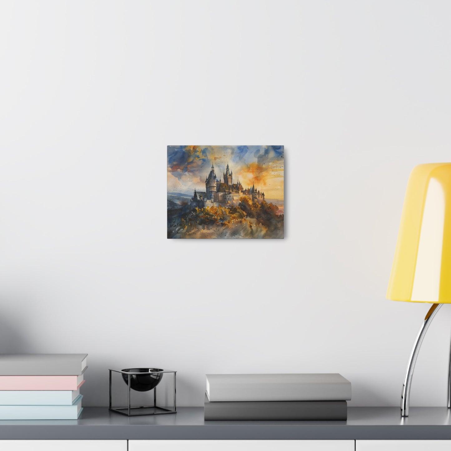 Castle Morning Canvas Gallery Mini Wraps