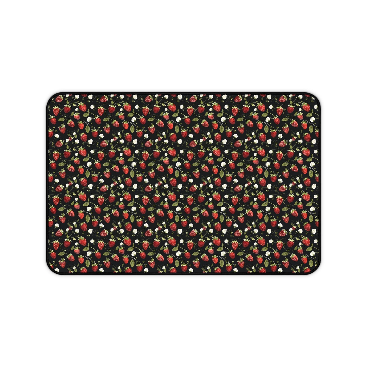 Yummy Strawberry Pattern Desk Mat