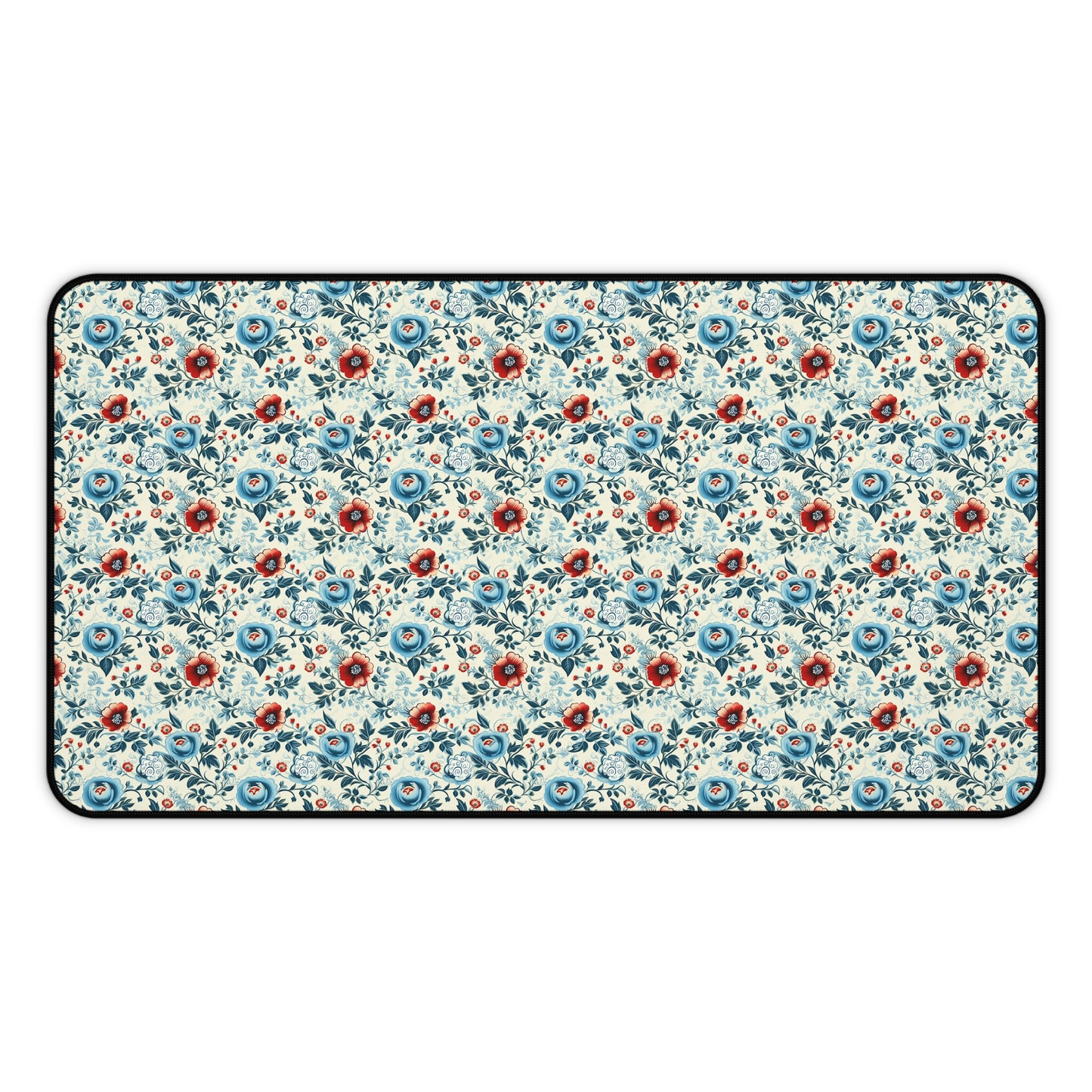 Beautiful Flowers Floral Pattern Desk Mat