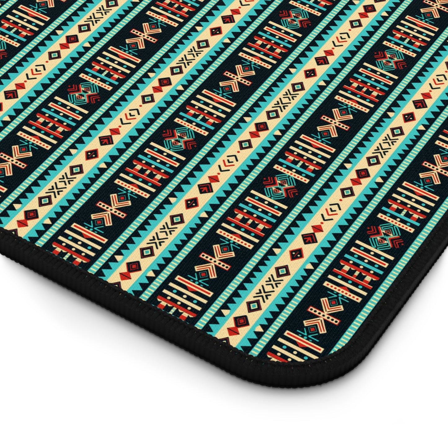 Colorful Tribal Pattern Desk Mat